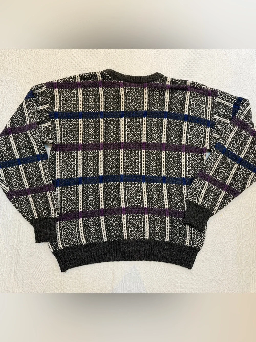 Vintage 90s Alexander Julian Colors Sweater Men’s XL Grandpacore Cabincore